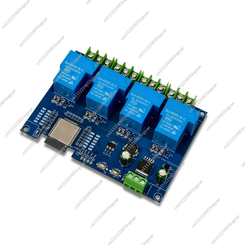 Relay Module 5V - บอร์ดพัฒนา ESP32E โมดูลรีเลย์ 4 ช่อง 30A,