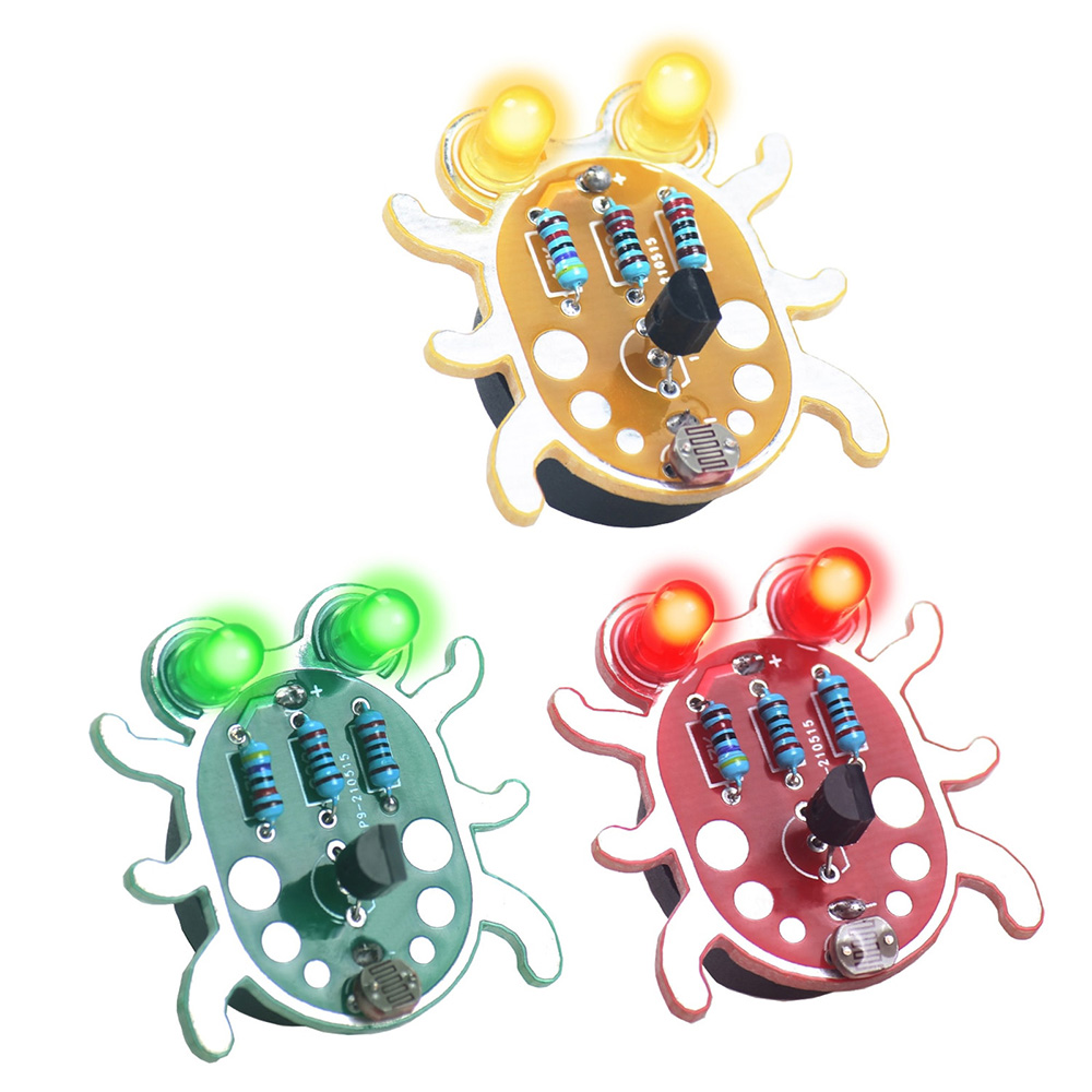 Diy Electronics Game - ชุด DIY อิเล็กทรอนิกส์ Weevil Eye เริ่มต้นเรียนรู้บัดกรีชุดสนุก