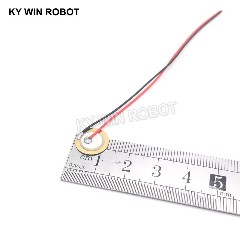 Diy Electronic Components - 10 ชิ้นแผ่นเซรามิกเพียโซอิเล็กทริกเส้นผ่านศูนย์กลาง 12 มม.สำหรับลำโพงบัซเซอร์ไอซีส่วนประกอบอิเล็กทรอนิกส์สำหรับอาร์ดูโน่ ดีไอวาย