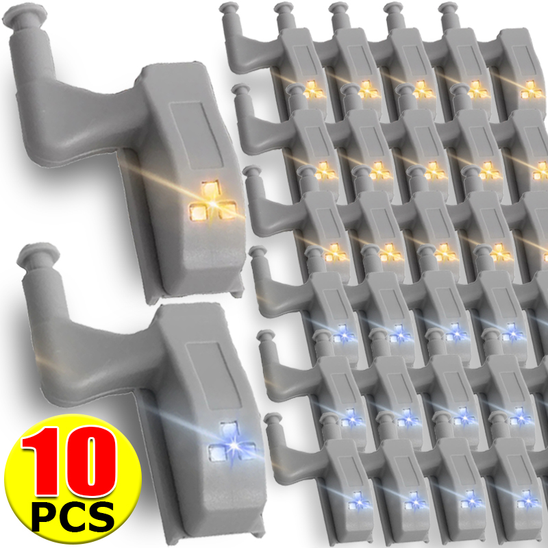 Ldr Light Sensor - ไฟ LED ติดบานพับ 1/10 ชิ้น ใช้ได้กับตู้เสื้อผ้า