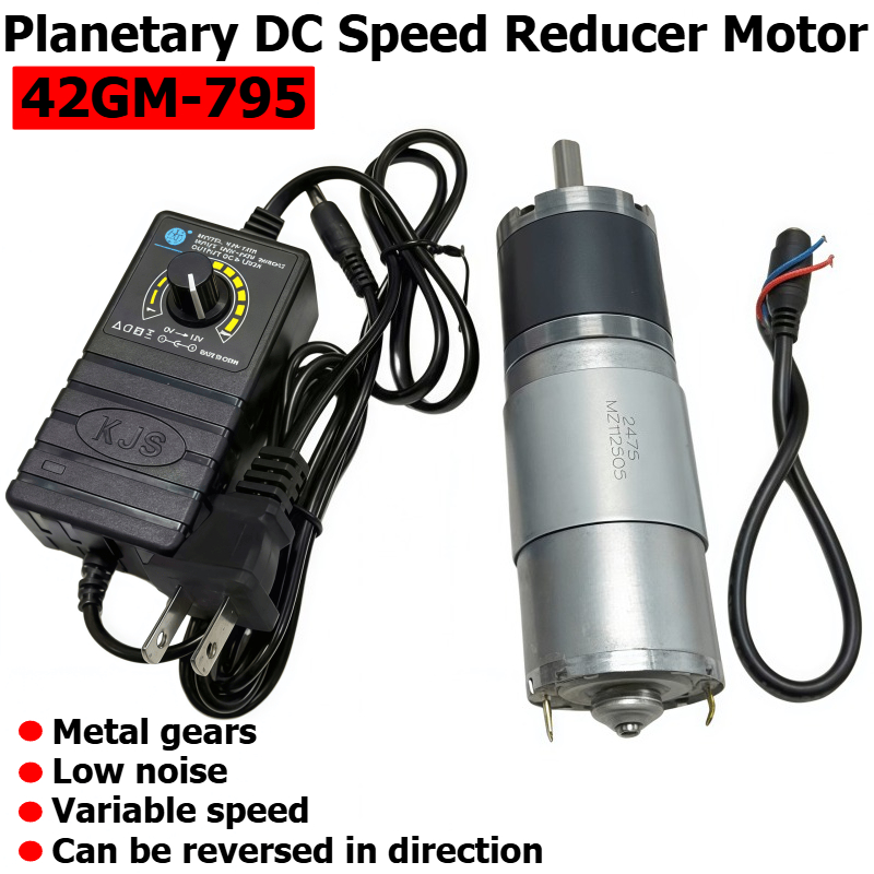 Dc Power Supply Variable - มอเตอร์ลดความเร็วแบบดาวเคราะห์ DC รุ่น 42GM-795, มอเตอร์แบบหมุนกลับได้ 24V