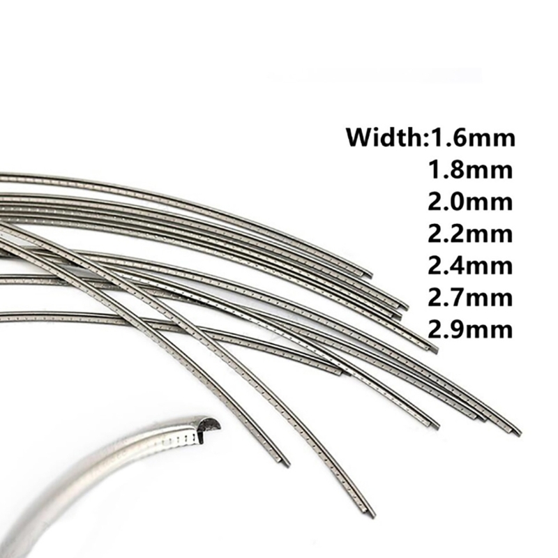 Diy Guitar Electronics - 1 ม้วนเงินกีตาร์ไฟฟ้า Fret Wire กีตาร์ Fretboard