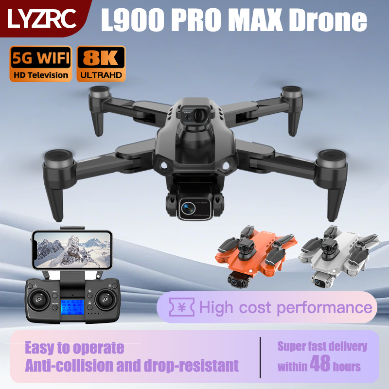 Diy Drone Electronics - โดรน LYZRC L900 PRO MAX พร้อมระบบเลเซอร์หลบหลีกสิ่งกีดขวาง