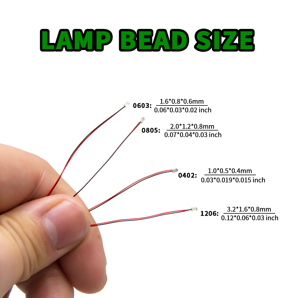 Diy Electronics For Beginners - 10 ชิ้น/เซ็ตไมโคร LED ชิปหลอดไฟ 3V แบบติดตั้งสำเร็จ