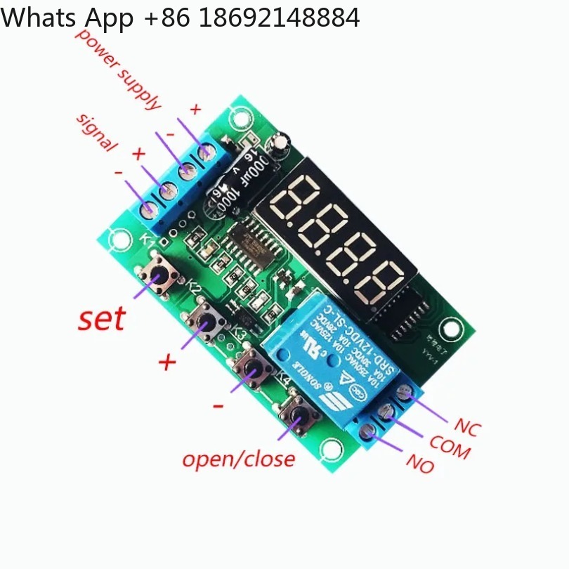 Relay Module 5V - โมดูลสวิตช์รีเลย์มิลลิโวลต์/ตรวจจับสัญญาณเสียง/หูฟัง/เสียง/สัญญาณ/5V/12V/24V พร้อมตัวเรือน