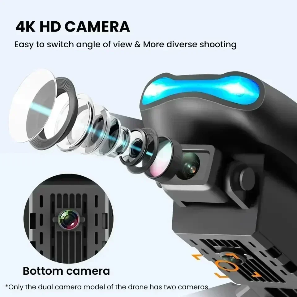 โดรนรุ่นใหม่ E99Pro RC 4K ระดั - Diy Drone Electronics บทวิจารณ์และราคา