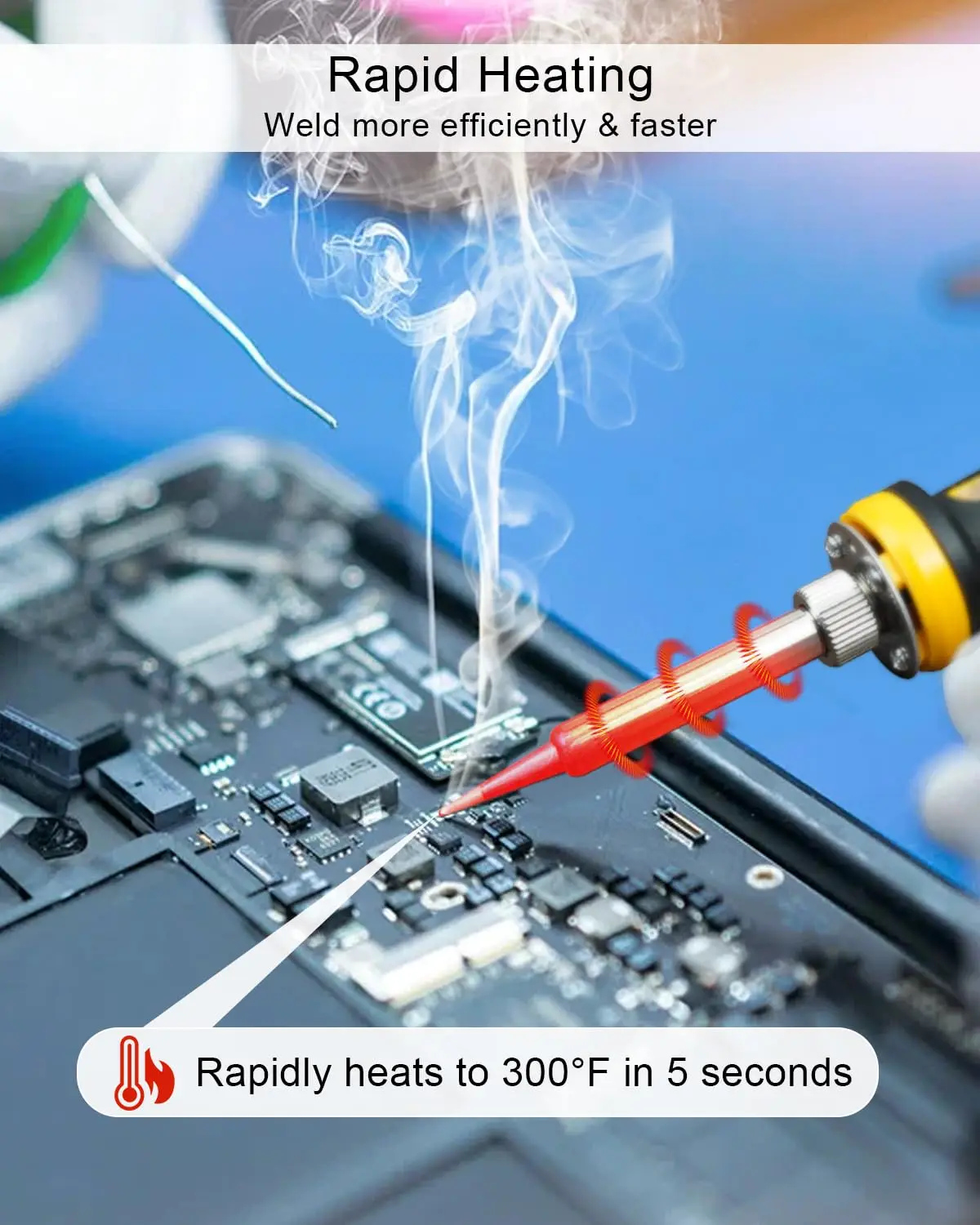 ชุดหัวแร้งบัดกรีแบบพกพา ใช้ได้ - Diy Electronics Set บทวิจารณ์และราคา