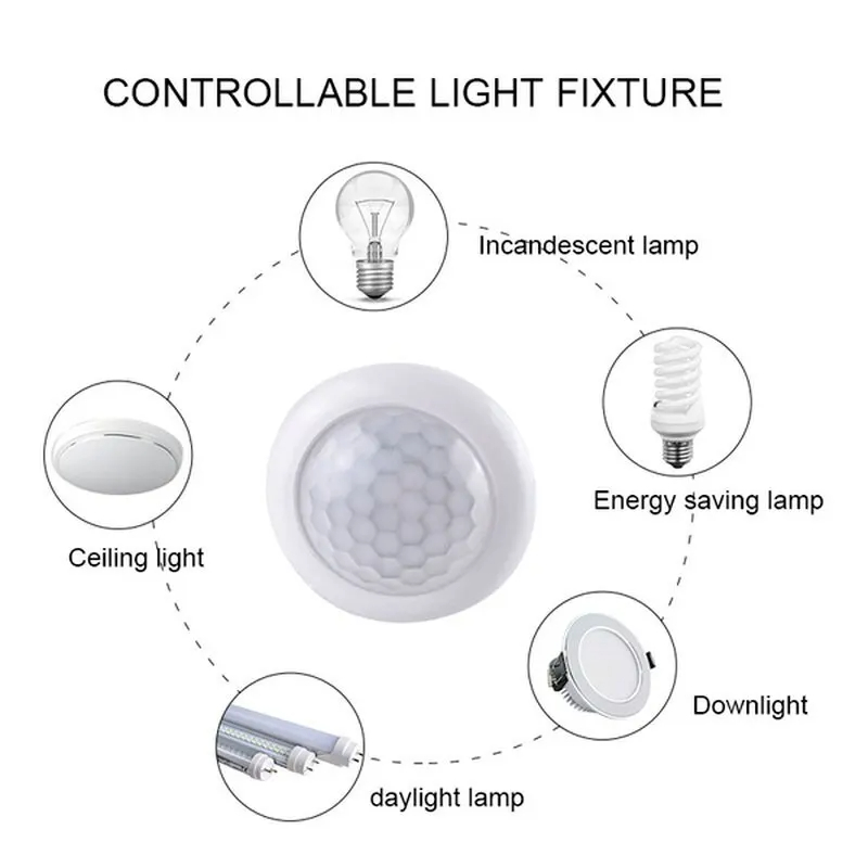 AC110-240V เซ็นเซอร์อัตโนมัติส - Ldr Light Sensor บทวิจารณ์และราคา