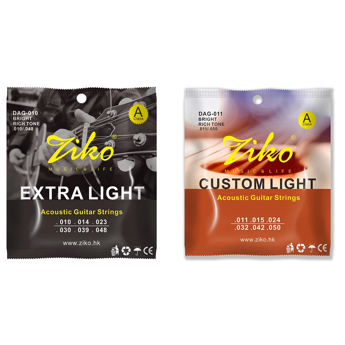 ZIKO กีตาร์อะคูสติก String แกน - Diy Guitar Electronics บทวิจารณ์และราคา