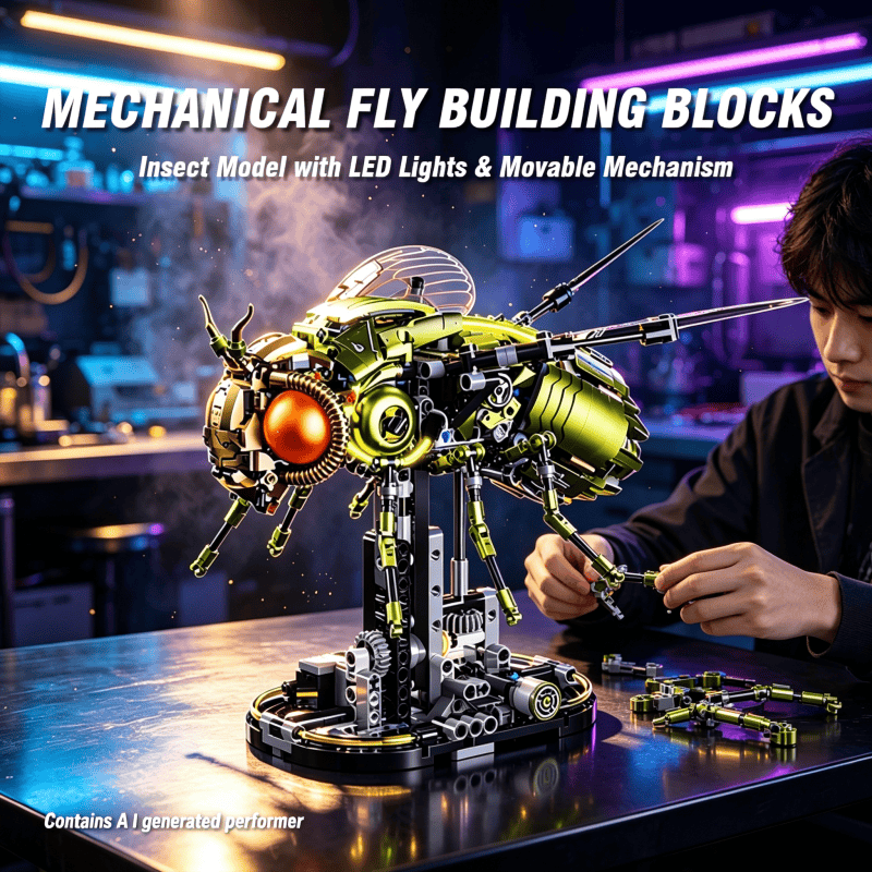 ชุดบล็อกประกอบรูปแมลงวันผลไม้พ - Diy Electronics Set บทวิจารณ์และราคา