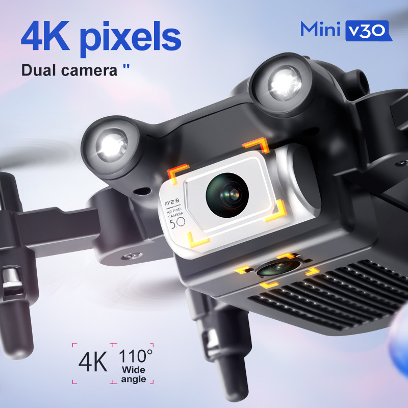 Mini V30 WiFi FPV Drone 4K HD  - Diy Drone Electronics บทวิจารณ์และราคา