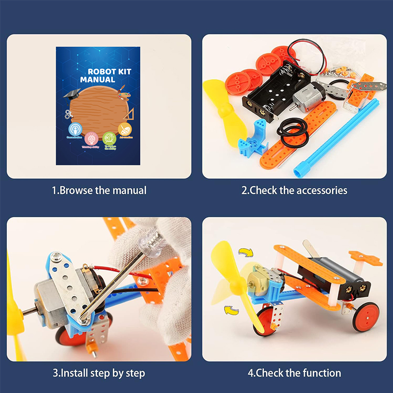 6 ชุดชุดหุ่นยนต์การทดลองทางวิท - Diy Electronics Set บทวิจารณ์และราคา