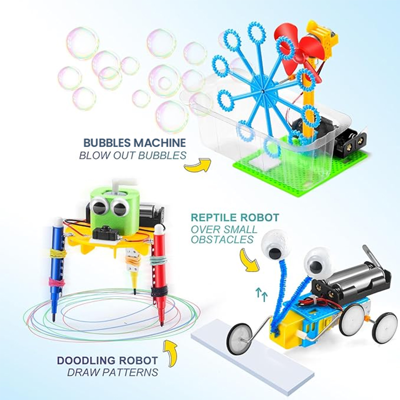 6 ชุดชุดหุ่นยนต์การทดลองทางวิท - Diy Electronics Set บทวิจารณ์และราคา