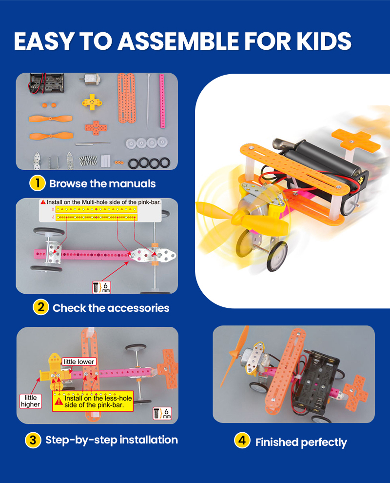 6 ชุดชุดหุ่นยนต์การทดลองทางวิท - Diy Electronics Set บทวิจารณ์และราคา