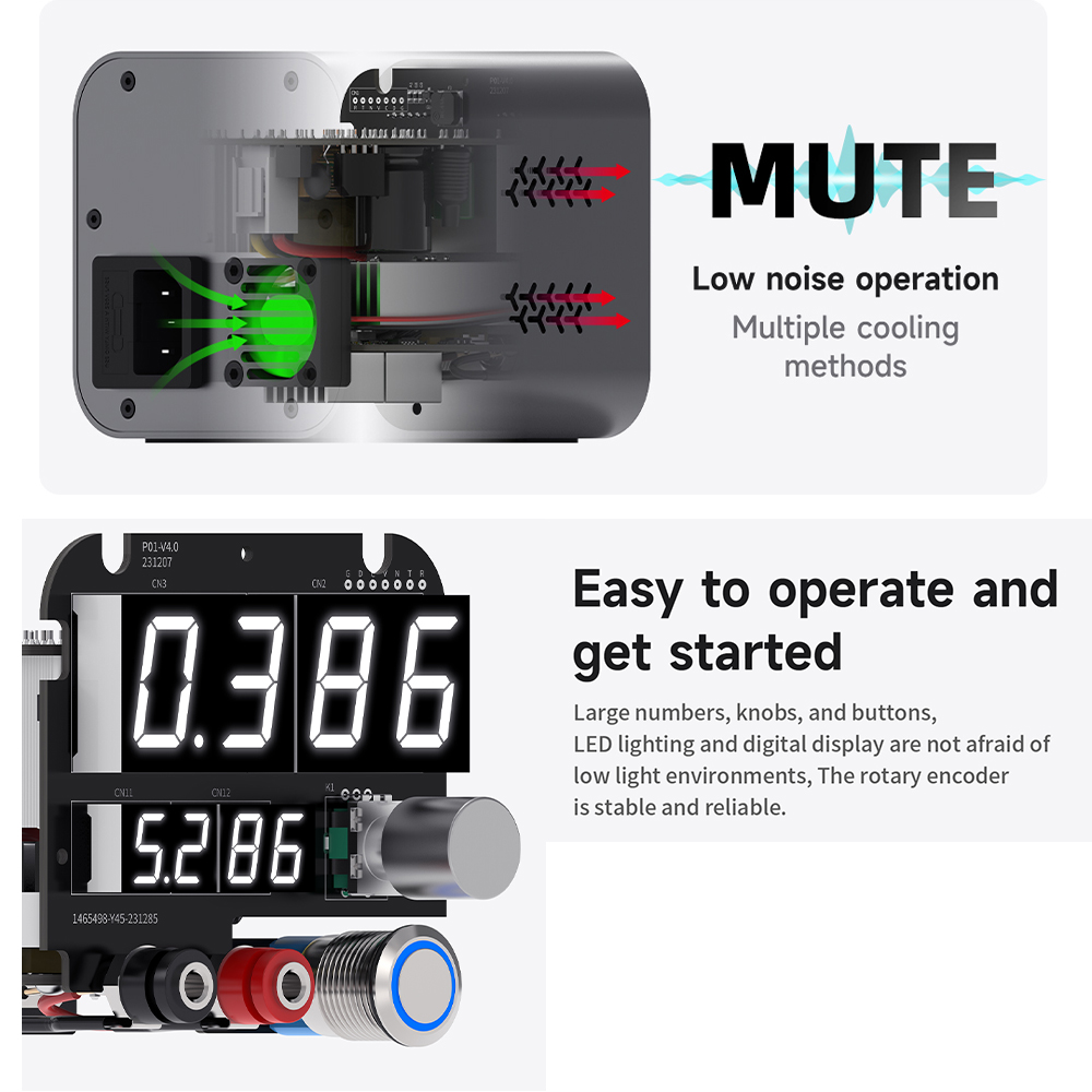 MECHANIC DC-1505 แหล่งจ่ายไฟปร - Dc Power Supply Variable บทวิจารณ์และราคา