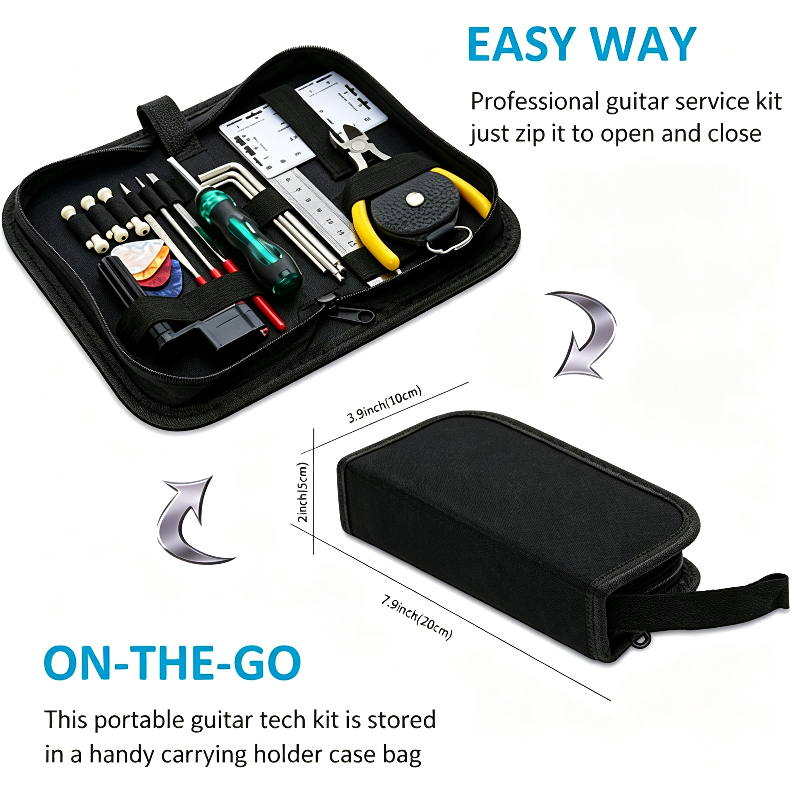 ชุดเครื่องมือซ่อมกีตาร์ 22 ชิ้ - Diy Guitar Electronics บทวิจารณ์และราคา