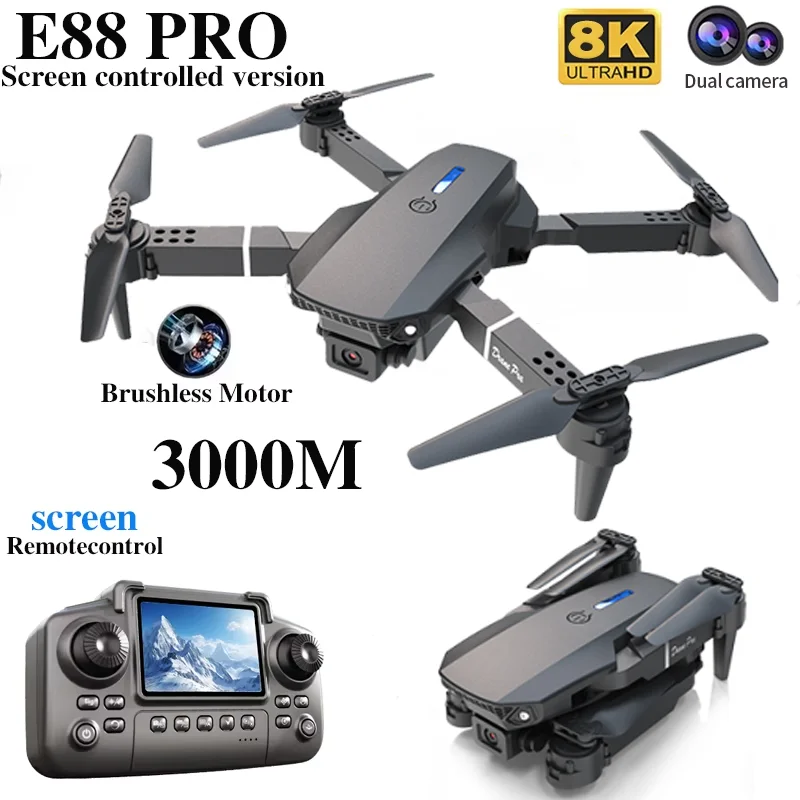 โดรนรุ่น Professional E88 PRO  - Diy Drone Electronics บทวิจารณ์และราคา