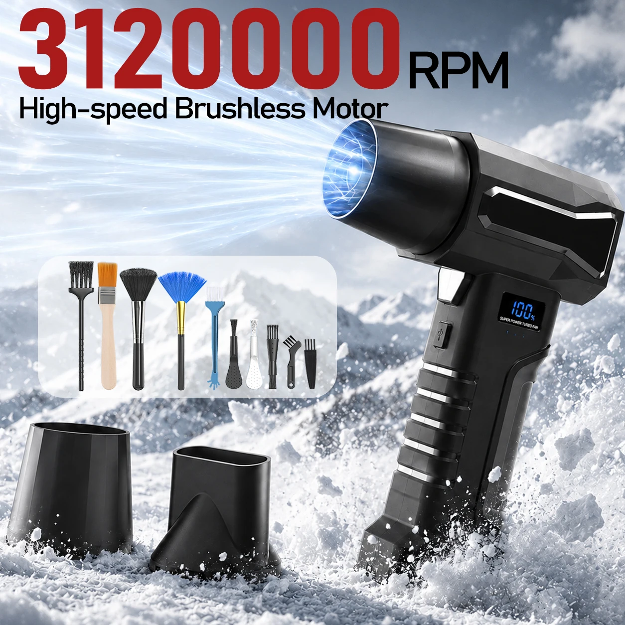 เครื่องเป่าลมแรง 3120000 รอบต่ - Diy Electronics Cleaner บทวิจารณ์และราคา