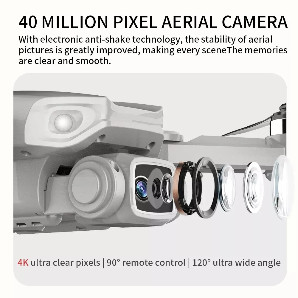 Drone L900 Pro 4K Professional - Diy Drone Electronics บทวิจารณ์และราคา