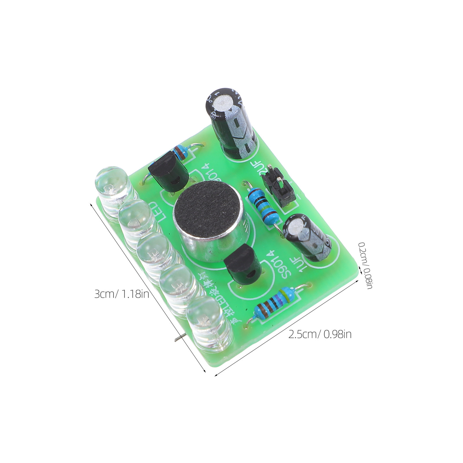 ชุดไฟเมโลดี้ที่ทำงานด้วยเสียง  - Diy Electronics For Beginners บทวิจารณ์และราคา