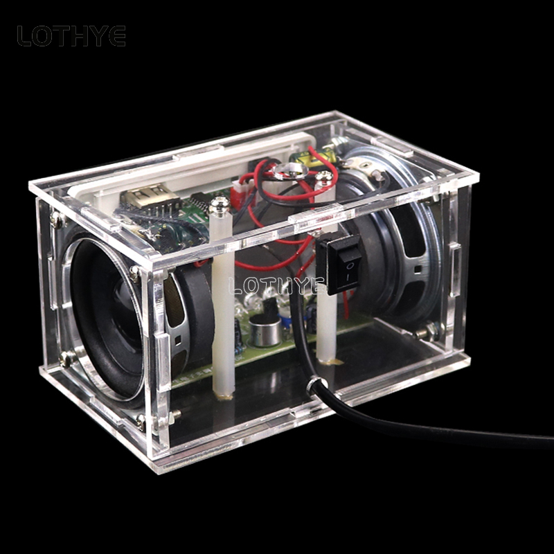 มินิแอมพลิฟายเออร์บลูทูธ 3W*2  - Diy Electronics For Beginners บทวิจารณ์และราคา