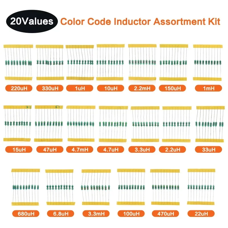 200 ชิ้น 1/2W 0410 ชุดอินดักเต - Diy Electronics For Beginners บทวิจารณ์และราคา