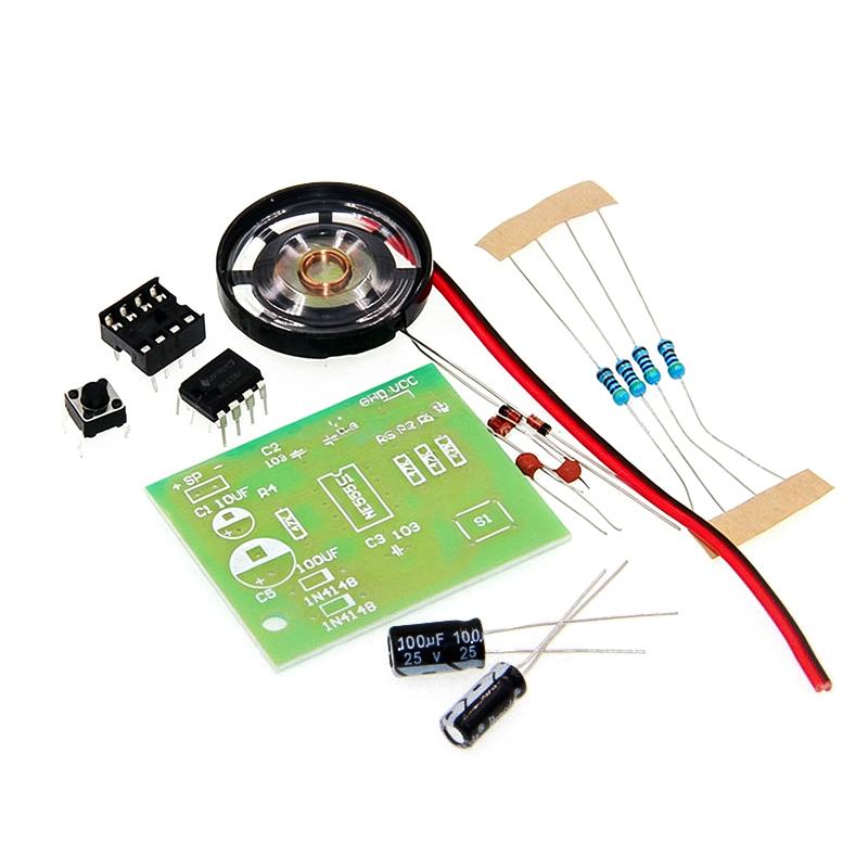ชุด DIY กริ่งประตู NE555 ระดับ - Diy Electronic Components บทวิจารณ์และราคา
