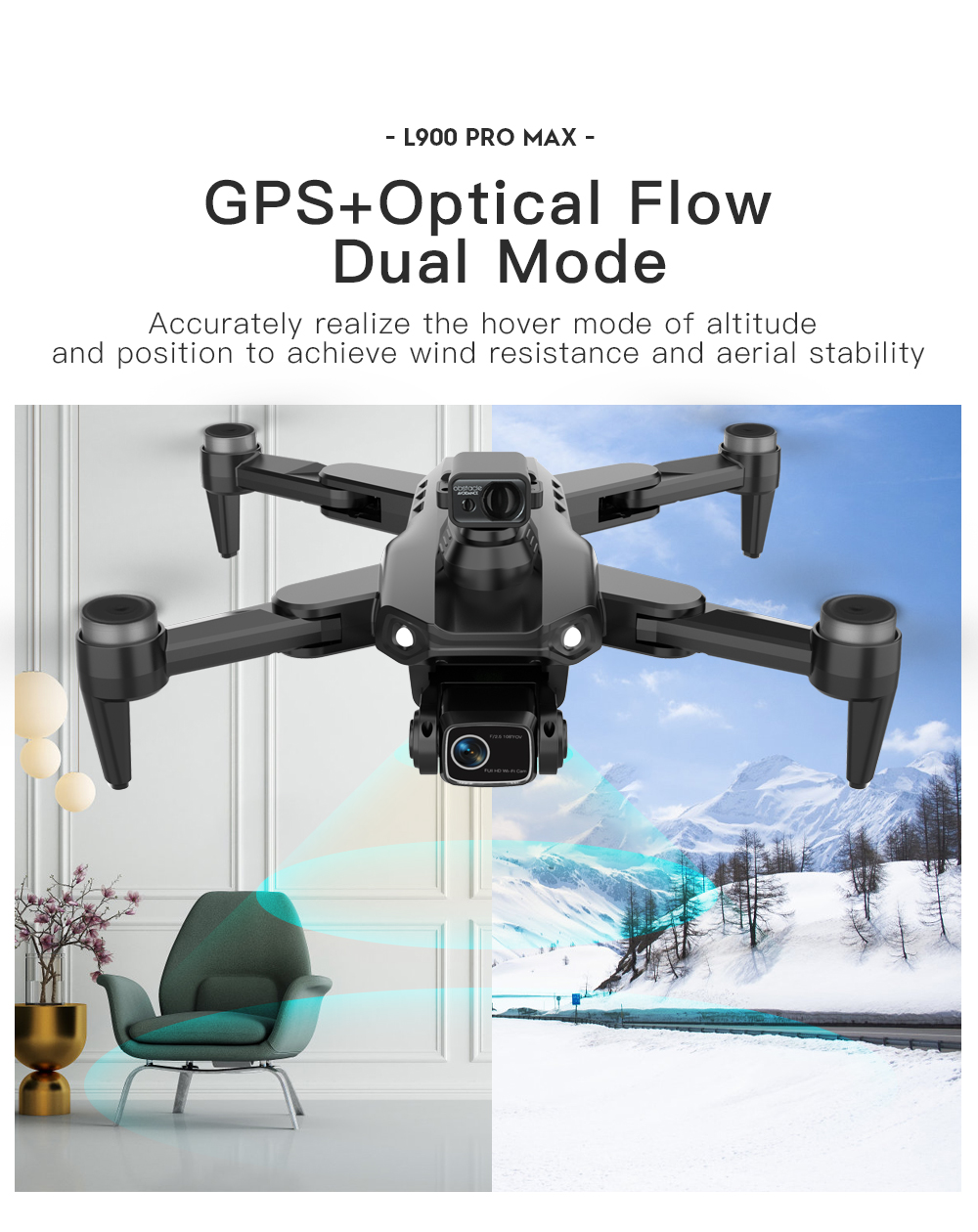 โดรน LYZRC L900 PRO MAX พร้อมร - Diy Drone Electronics บทวิจารณ์และราคา