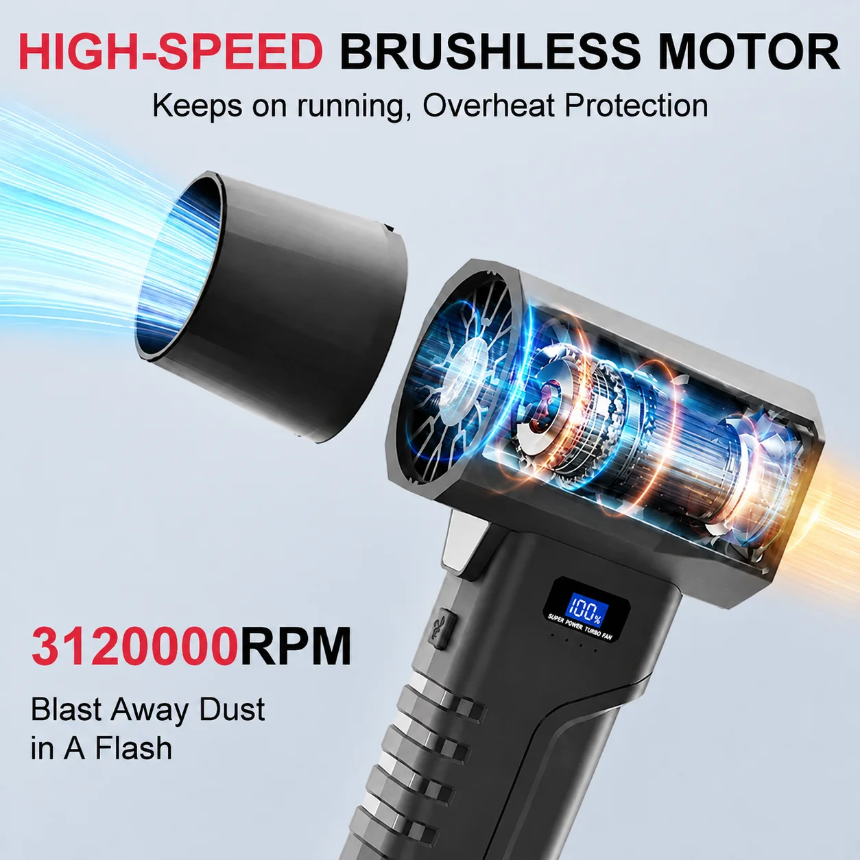 เครื่องเป่าลมแรง 3120000 รอบต่ - Diy Electronics Cleaner บทวิจารณ์และราคา