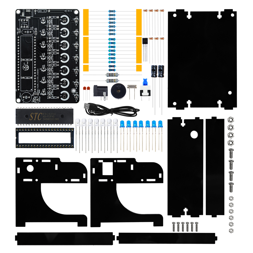 ชุดคีย์บอร์ดอิเล็กทรอนิกส์แบบไ - Diy Lightsaber Electronics บทวิจารณ์และราคา