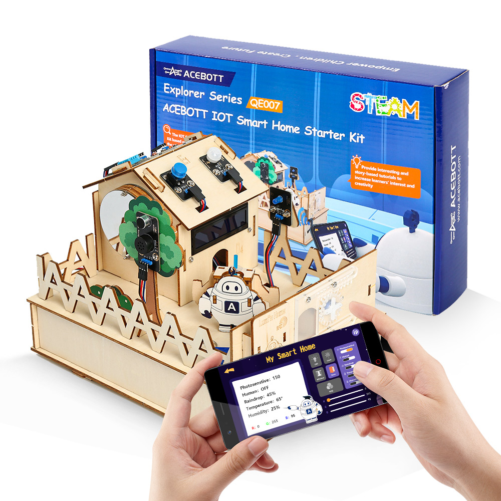 Acebott ชุดสมาร์ทโฮม DIY สำหรั - Diy Electronics Game บทวิจารณ์และราคา