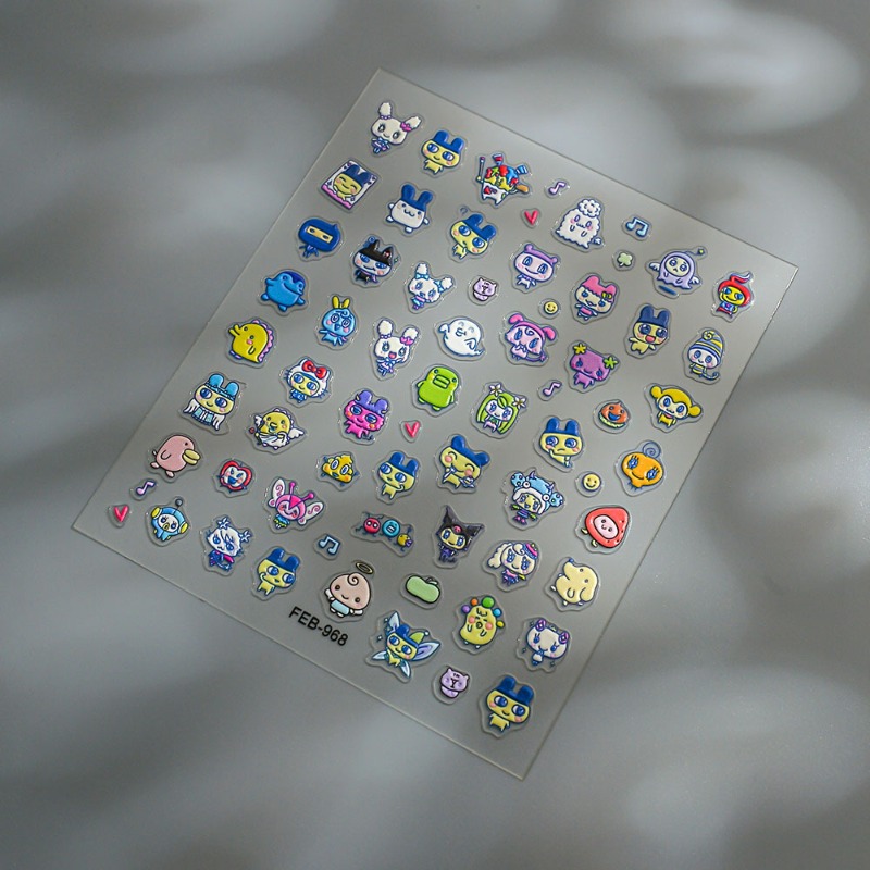 สติกเกอร์ติดเล็บ 3 มิติ ลายการ - Diy Electronics Set บทวิจารณ์และราคา