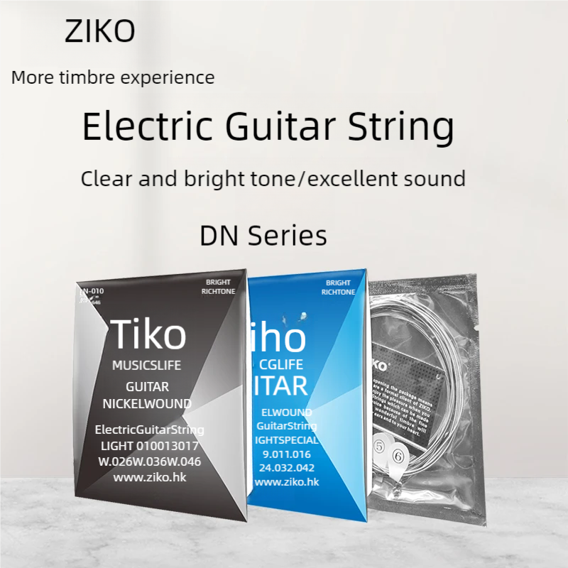 ZIKO สายกีตาร์ไฟฟ้าสูงคาร์บอนเ - Diy Guitar Electronics บทวิจารณ์และราคา