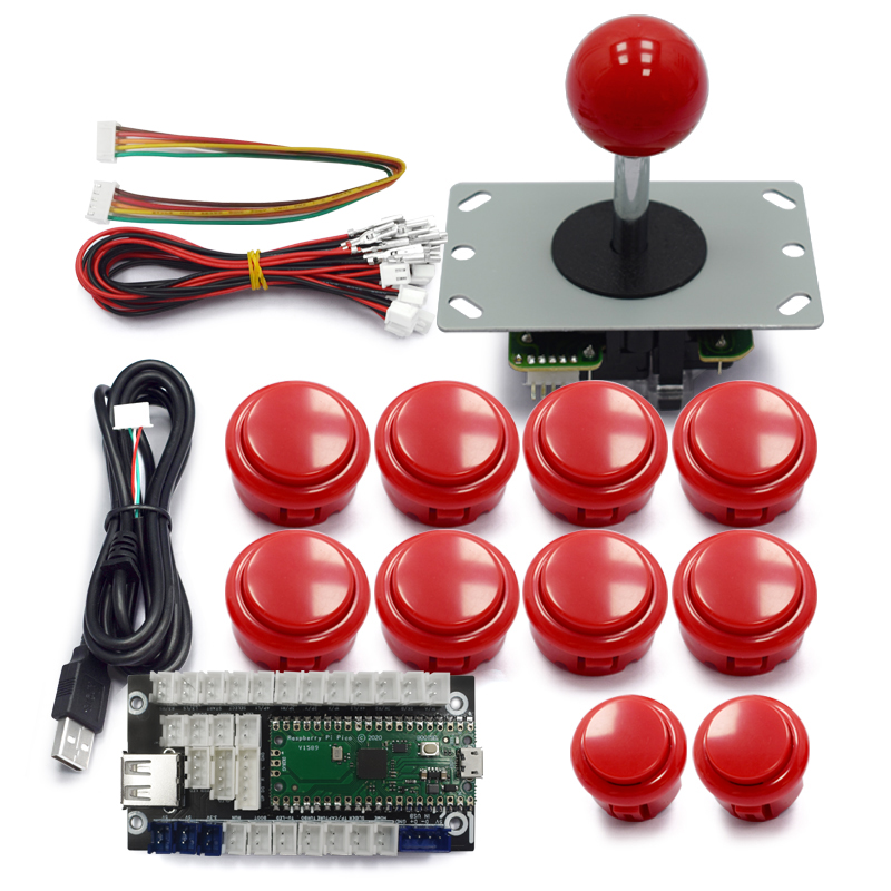 ชุดคิทเกมอาร์เคด Copy Sanwa พร - Diy Electronics Game บทวิจารณ์และราคา