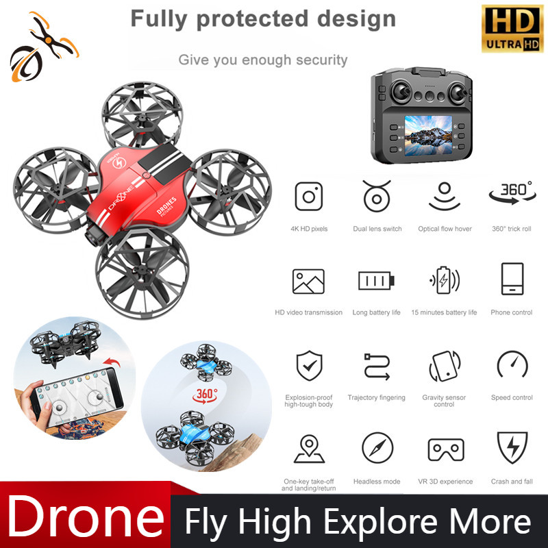 ใหม่ Mini Drone 812PRO อาชีพ H - Diy Drone Electronics บทวิจารณ์และราคา