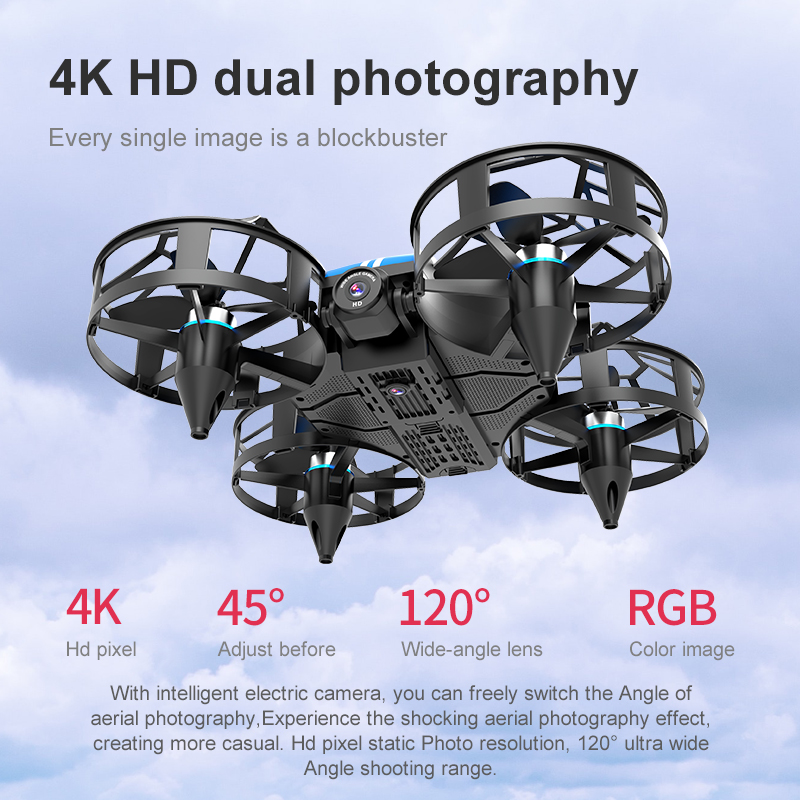 ใหม่ Mini Drone 812PRO อาชีพ H - Diy Drone Electronics บทวิจารณ์และราคา