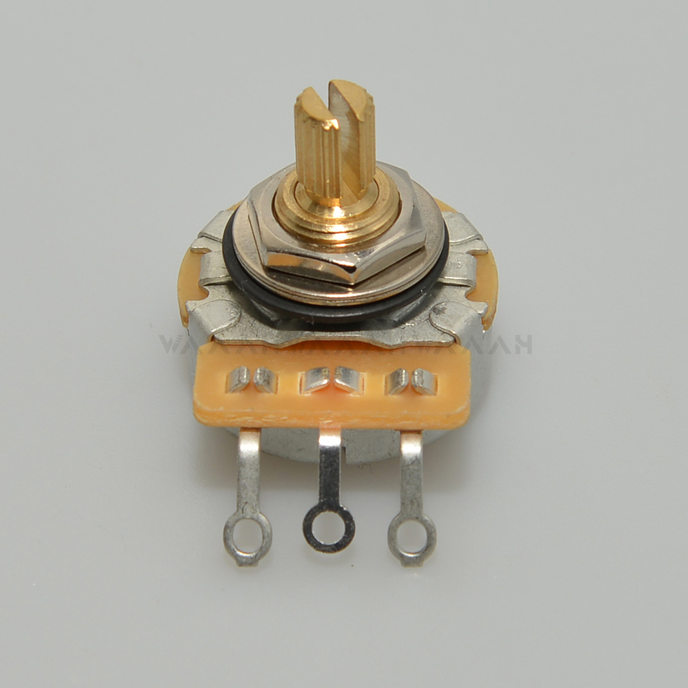 โพเทนชิโอมิเตอร์เพลาแยกทองเหลื - Diy Guitar Electronics บทวิจารณ์และราคา