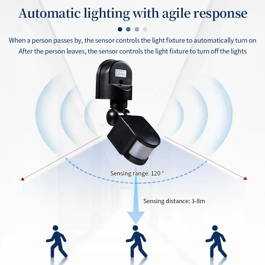12V PIR Motion Sensor 110-240V - Ldr Light Sensor บทวิจารณ์และราคา