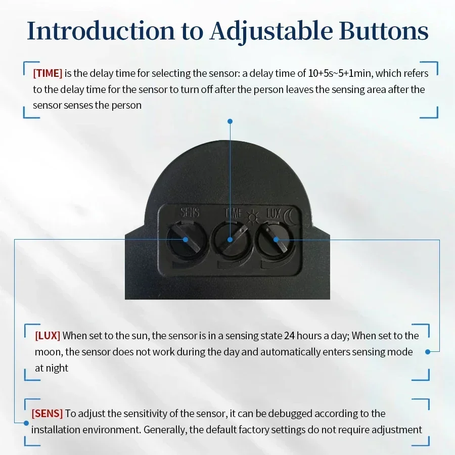 12V PIR Motion Sensor 110-240V - Ldr Light Sensor บทวิจารณ์และราคา